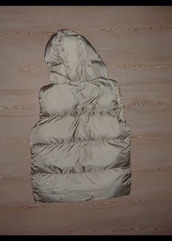 Fermuar Detay Şisme Yelek - Görsel 5