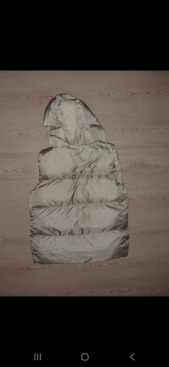 Fermuar Detay Şisme Yelek - Görsel 5