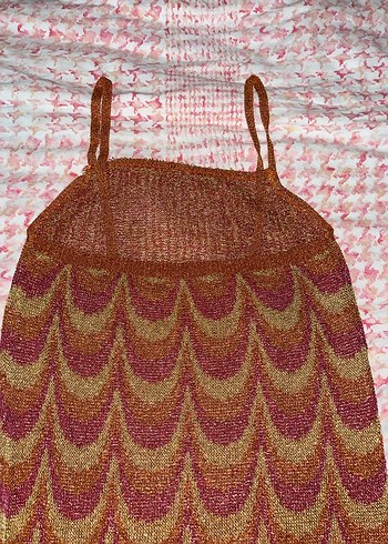 Çok Renkli Bohem Elbise - Görsel 4