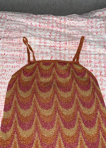 Çok Renkli Bohem Elbise - Görsel 2