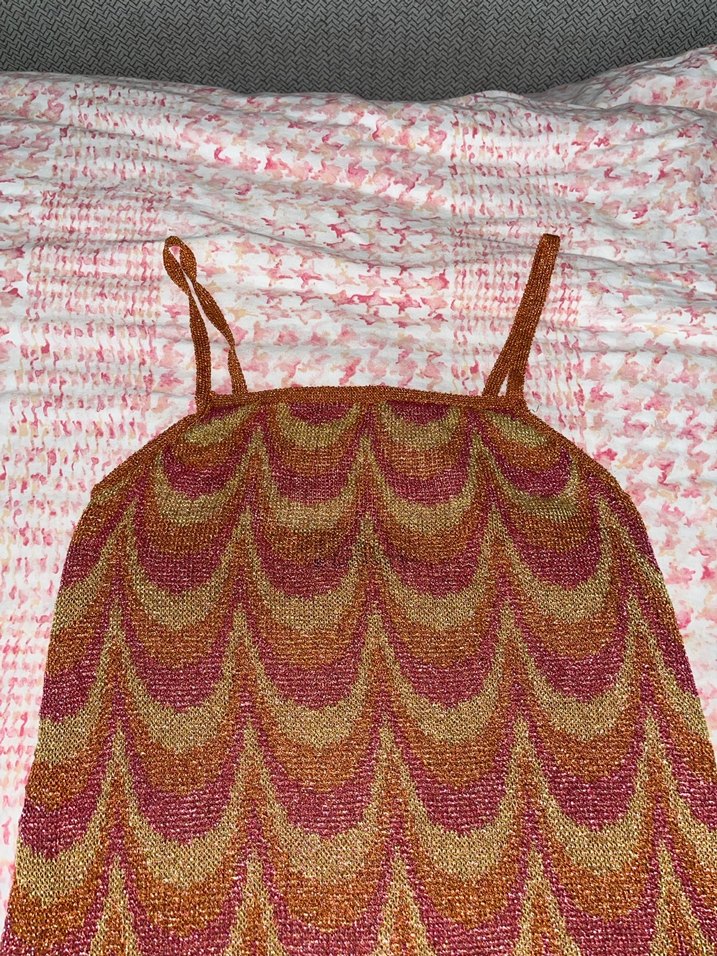 Çok Renkli Bohem Elbise - Görsel 2