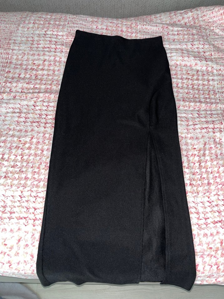 Zincir Detaylı Siyah Strappy Monokini Takım - Görsel 4