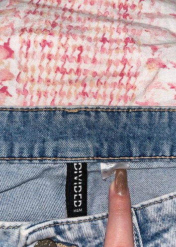 Kadın Mavi Bol Kesim Jean - Görsel 2