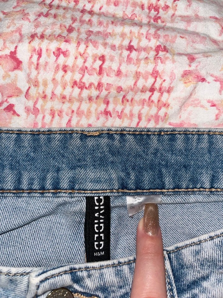 Kadın Mavi Bol Kesim Jean - Görsel 2