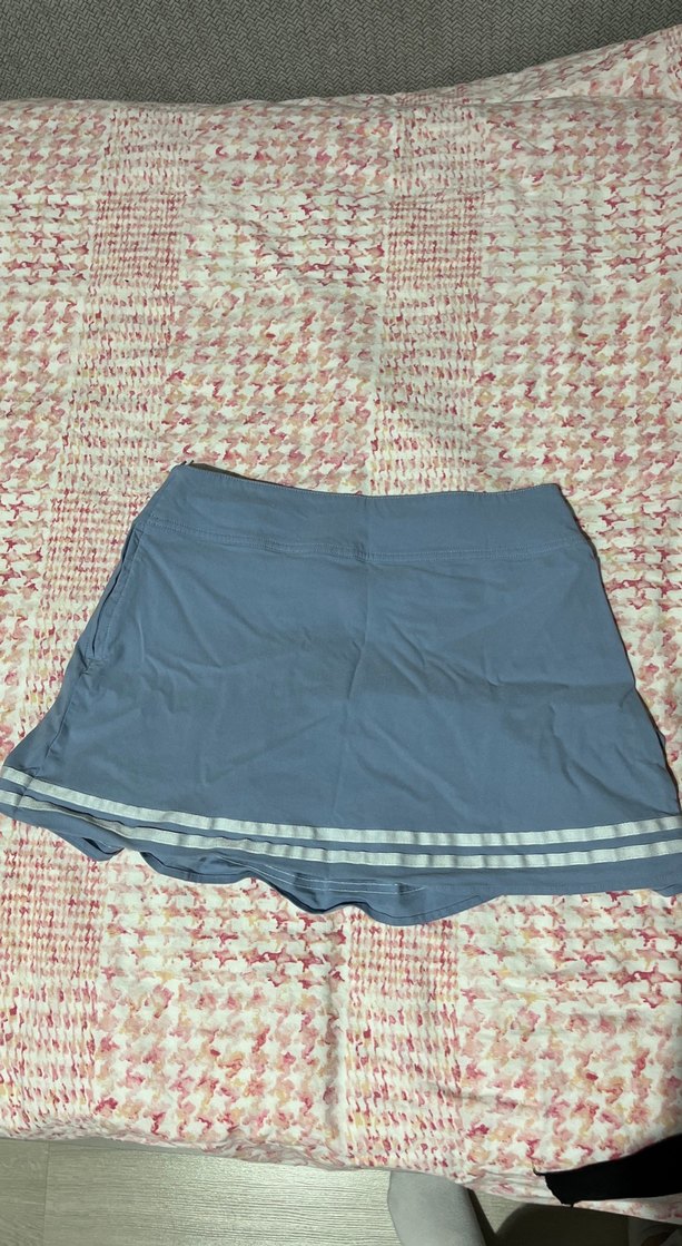 Mavi Pilili Mini Etek - Görsel 3