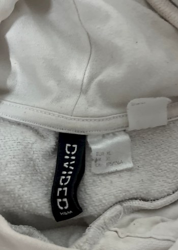Standart Beden Beden beyaz Renk Kadın Sonic Desenli Beyaz Kapüşonlu Sweatshirt