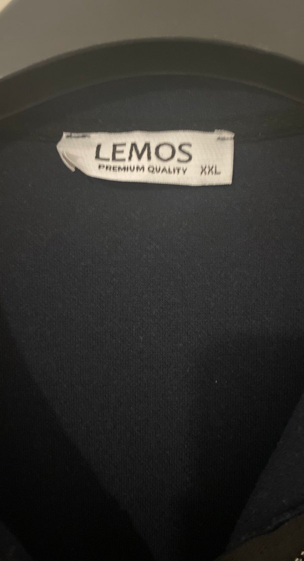 Erkek Lacivert Yarım Fermuarlı Sweatshirt - Görsel 2