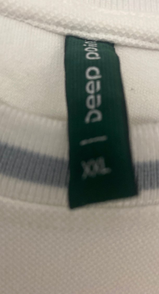 Gri Baskılı Beyaz Uzun Kollu Sweatshirt - Görsel 2