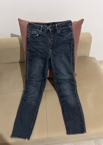 Kadın Koyu Mavi Skinny Jean