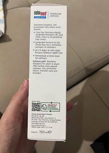 Sebamed Sebamed Clear Face Temizleme Köpüğü