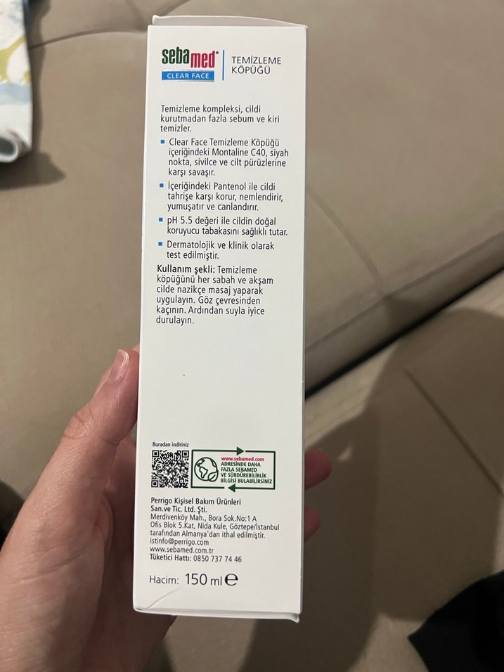 Sebamed Clear Face Temizleme Köpüğü - Görsel 2