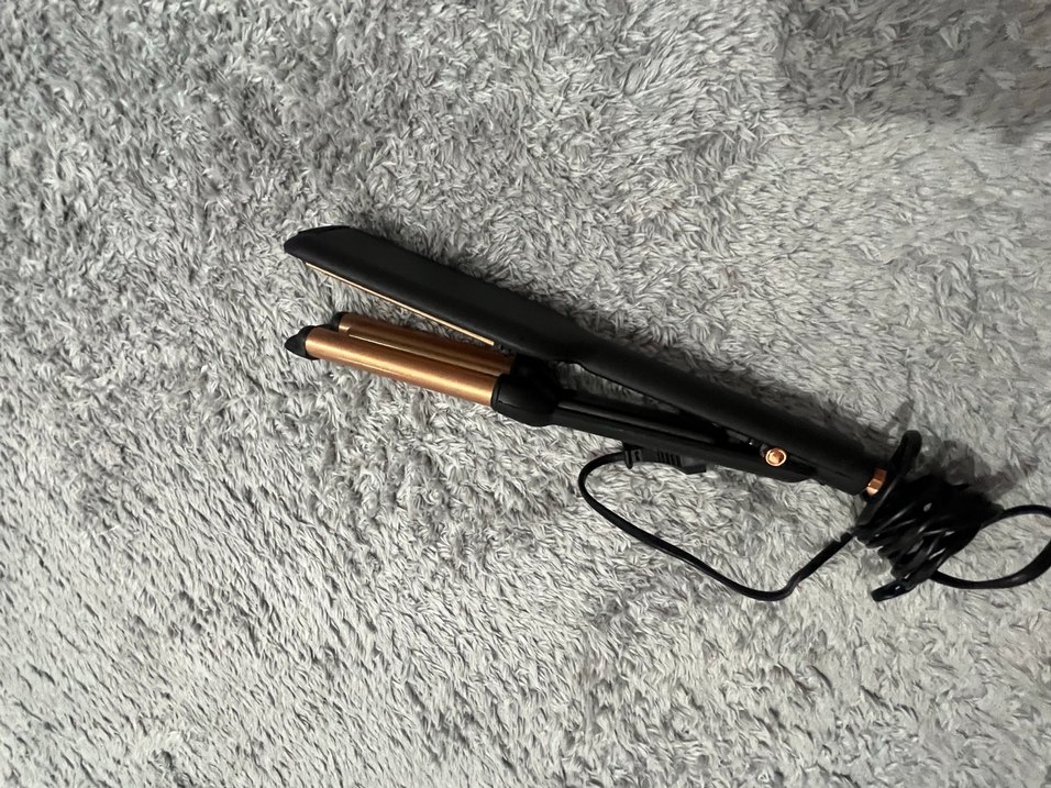 Bej Renkli Saç Dalgalandırıcı - Görsel 3