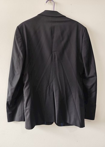 Düğmeli Siyah Erkek Takım Ceketi - Görsel 3