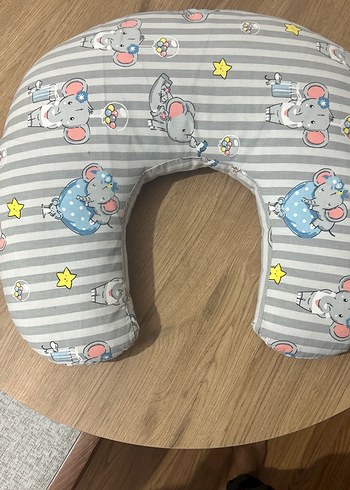 Gri Desenli Emzirme ve Hamilelik Yastığı - Görsel 3