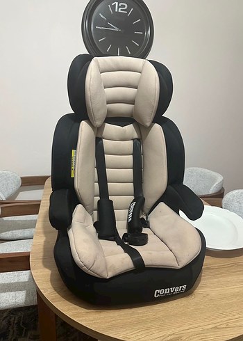 9- 36 kg Beden Gri-Beyaz Çocuk Araba Koltuğu