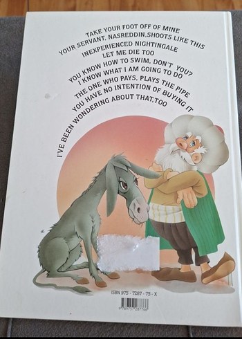 İngilizce Nasreddin Hoca Çocuk Kitabı