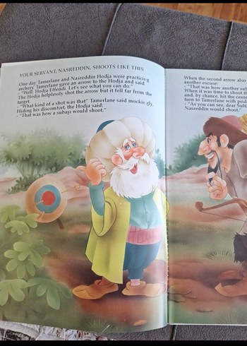 Beden İngilizce Nasreddin Hoca Çocuk Kitabı