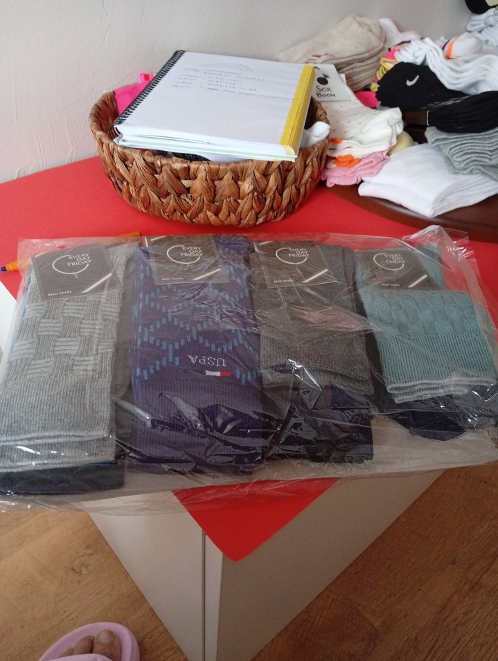 Erkek Gri Mini Çorap Seti - Görsel 2