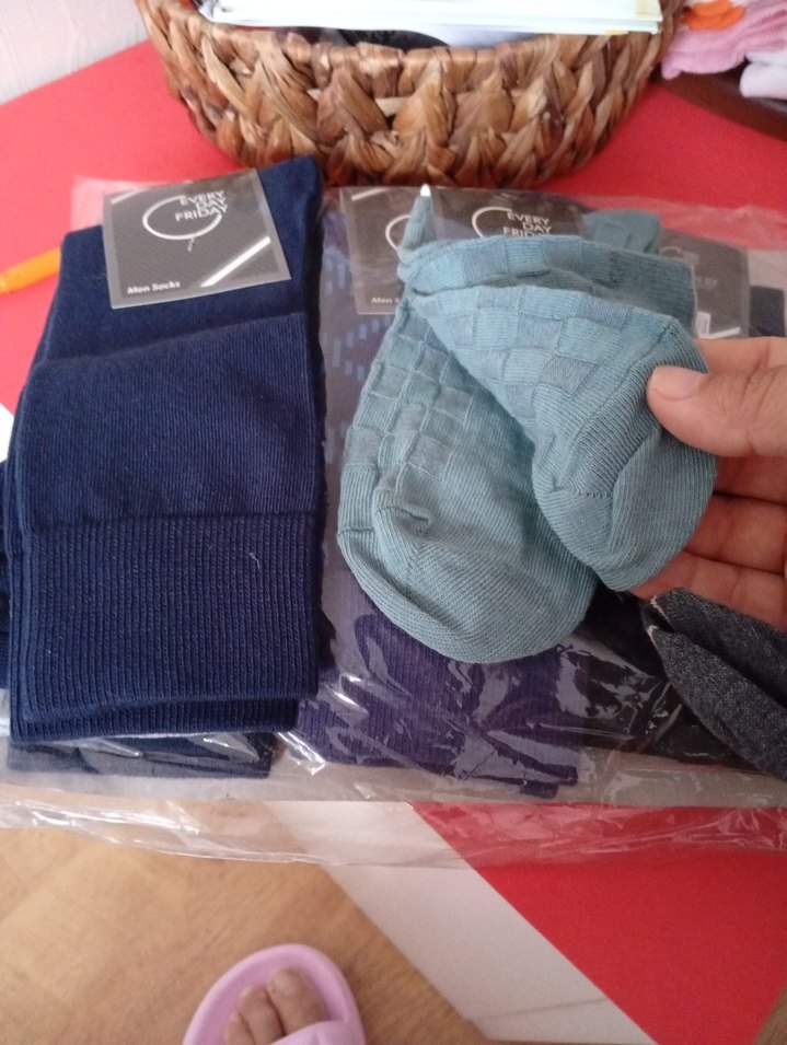 Erkek Gri Mini Çorap Seti - Görsel 3