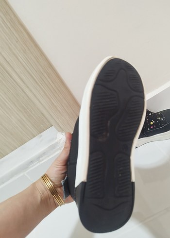 30 Beden Renkli Puantiyeli Kız Çocuk Botu