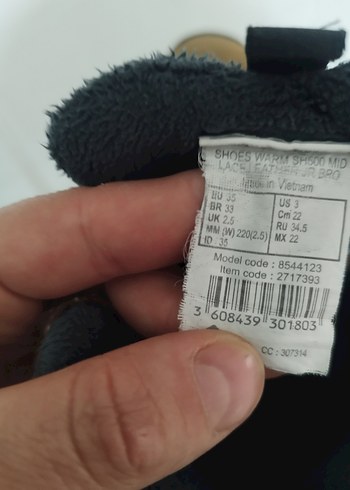 35 Beden kahverengi Renk Kahverengi Süet Erkek Çocuk Botu