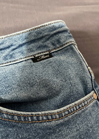 Mavi Jeans Kadın Mavi Denim Normal Boy Rahat Kesim Jean