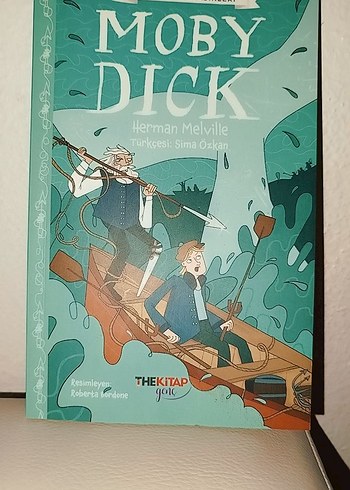 Moby Dick - Herman Melville kitabı tertemizdir İndirim yapılır. - Görsel 2