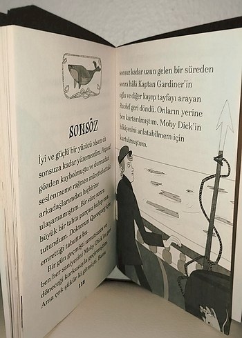 Moby Dick - Herman Melville kitabı tertemizdir İndirim yapılır. - Görsel 4