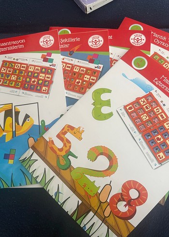 5 Yaş Dikkat Seti - 5 Kitap, 160 Sayfa - Görsel 3