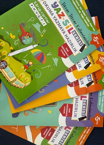 Çocuk Akademi Yaz Sil Serisi Okuma Yazmaya Hazırlık - Görsel 3