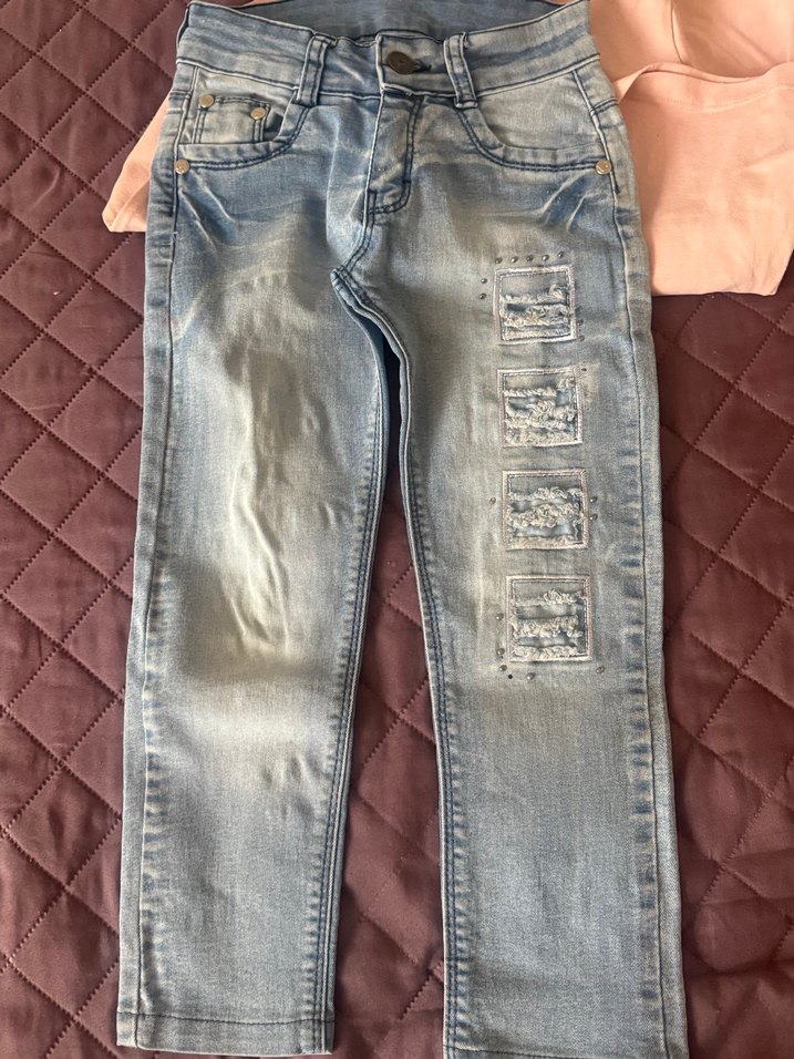 Kız Çocuk Pembe Baskılı Sweatshirt - Görsel 2