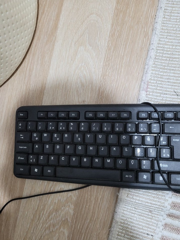 Hadron Siyah Kablolu Klavye - Görsel 4