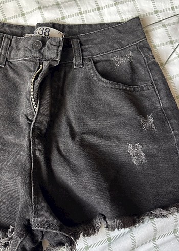 American Vintage Siyah Kadın Kot Şort