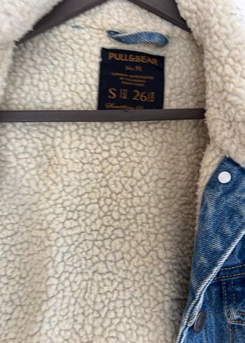 Pull and Bear Pull and Bear Düğmeli Mavi Kadın Denim Mont