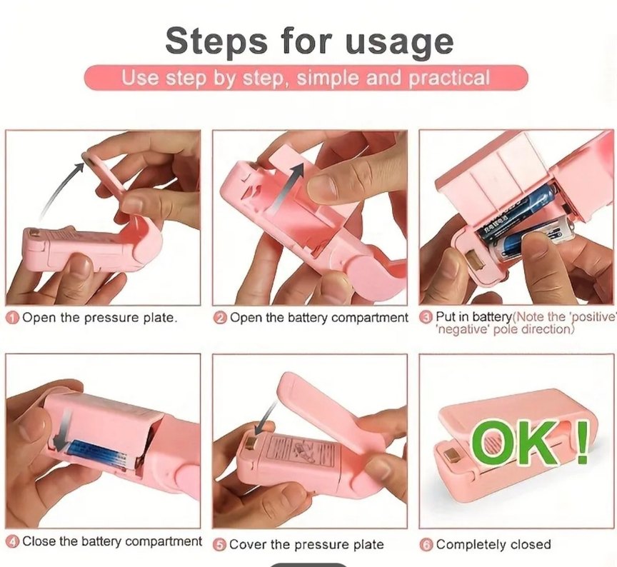 Pastel Pembe Mini sızdırmazlık - Görsel 5