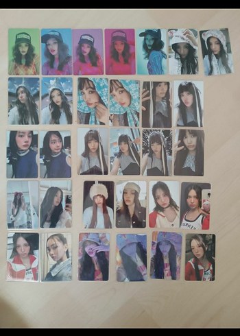 NewJeans Nj Minji Hyein Haerin pc photocard orijinal orjinal orj