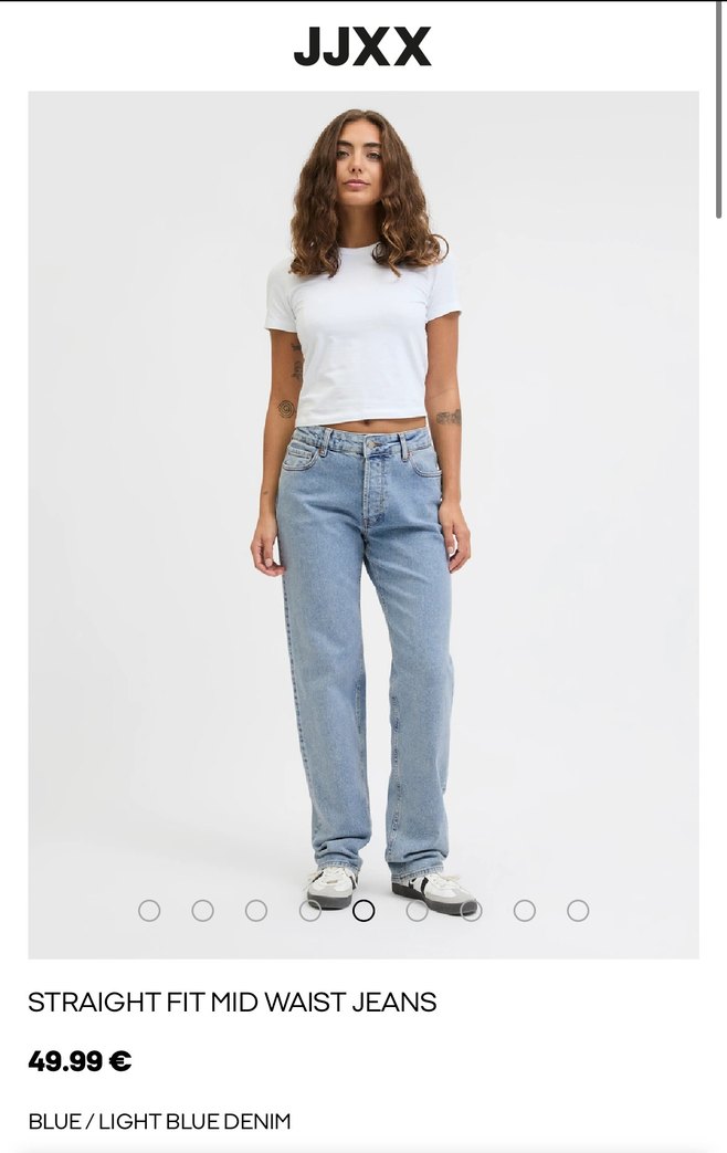 Kadın straight Jean - Görsel 2