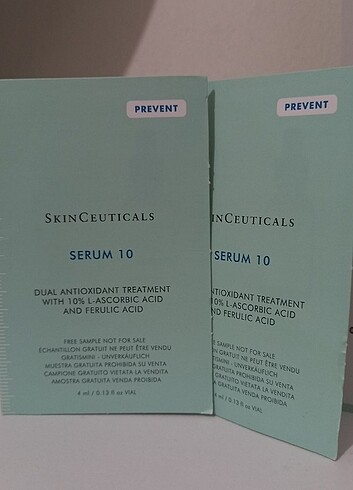 Skinceuticals Serum 10 4ml×2 adet