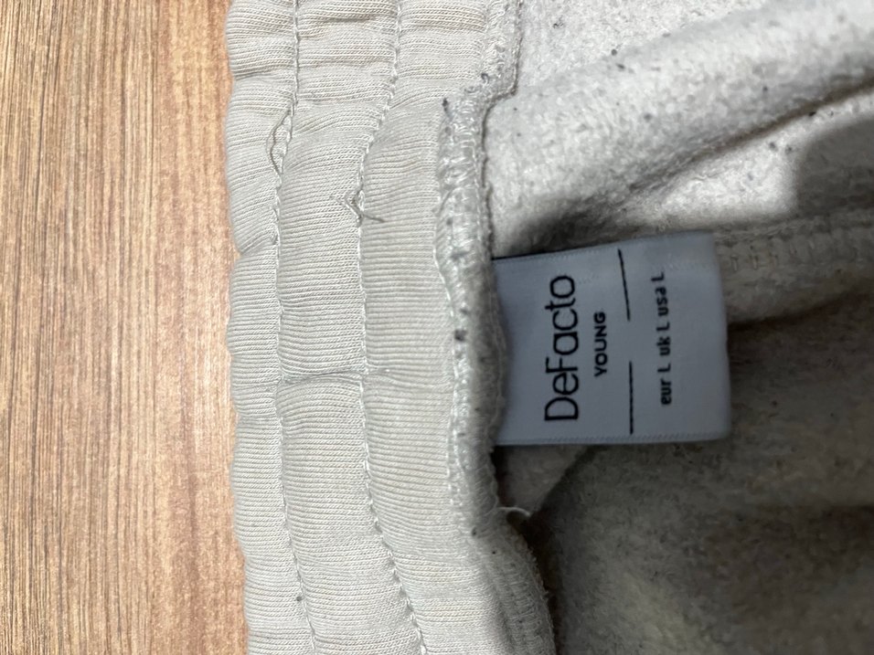 DEFACTO KREM RENK EŞOFMAN - Görsel 3