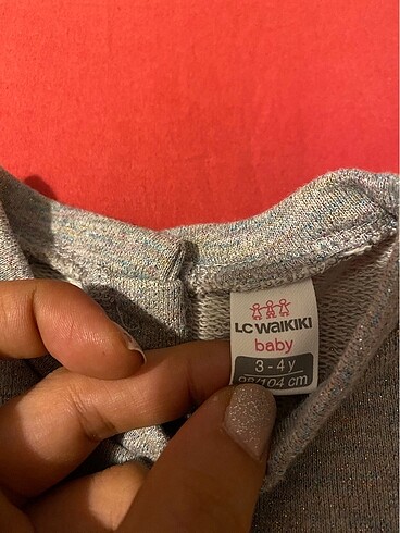 LC Waikiki 3-4 yaş kız çocuk sweatshırt