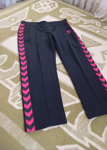 Hummel Siyah Kadın Fermuarlı Spor Eşofman - Görsel 4