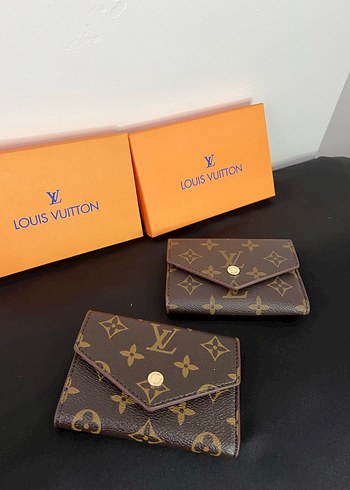 Louis Vuitton Kahverengi Deri Kadın Cüzdan