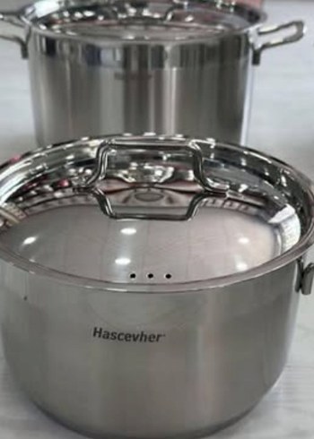 Diğer Hascevher 8 Parça Paslanmaz Çelik Tencere Seti