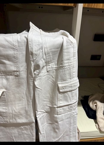 Beyaz kot pantolon