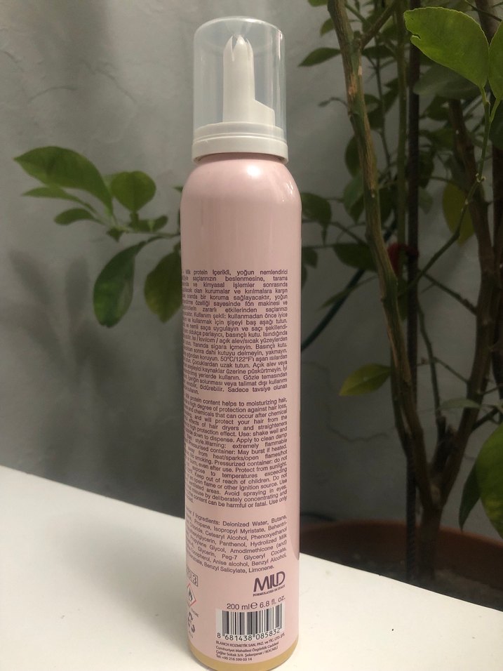 MILD Süt Proteinli Saç Köpüğü - Görsel 2