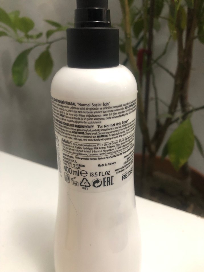 Redist İki Fazlı Süt ve Bal Saç Kremi - Görsel 2