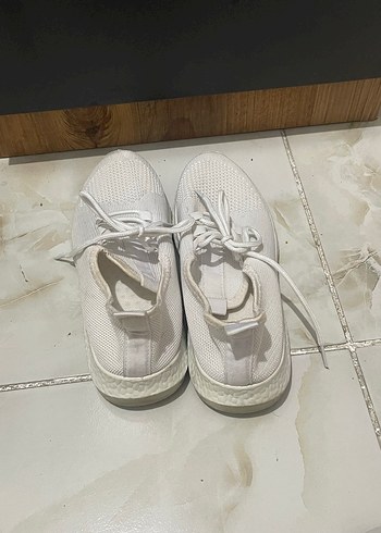 36 Beden beyaz Renk Beyaz Kadın Spor Ayakkabı Stiletto Topuklu