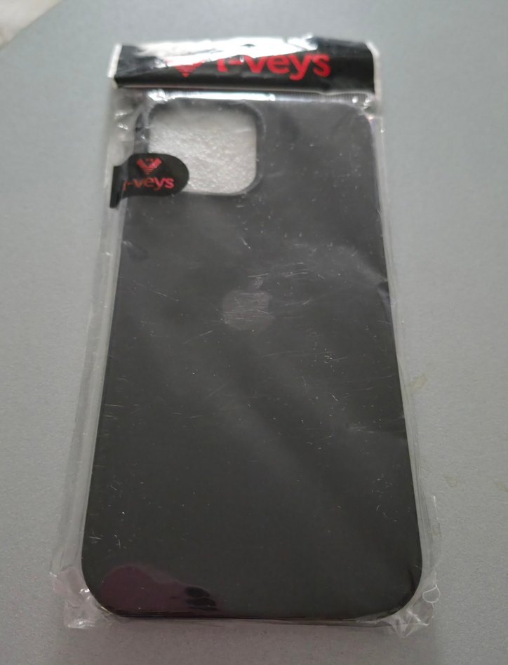 Siyah Velcro Kapaklı Telefon Kılıfı - Görsel 2