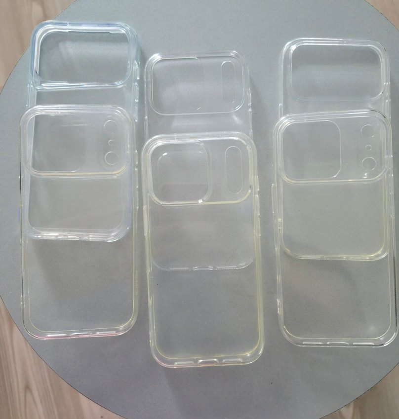 Şeffaf Bej Telefon Kılıfı - Görsel 2