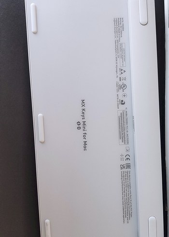 Logitech Mx Keys mini for Mac US, klavye Amerikan tuş dizilimi - Görsel 5